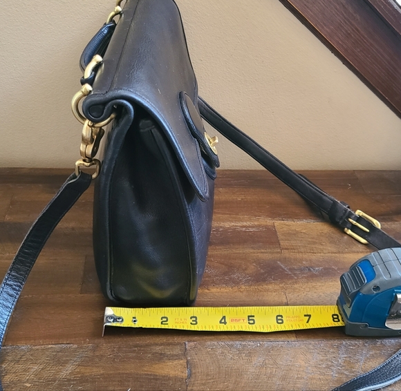 Vintage Coach Willis 9927 Black Leather - Picture 15 of 16